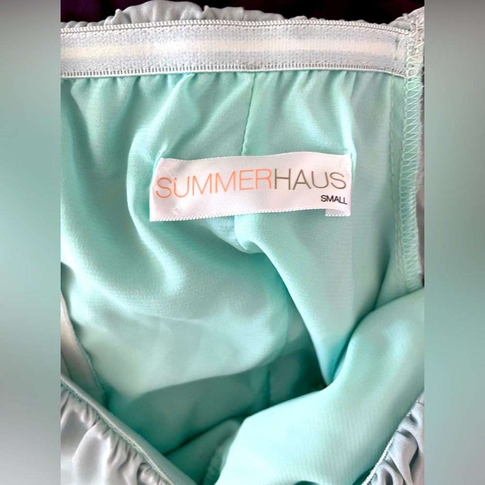 Beach Bunny Light Blue Off-Shoulder Mini Dress - Picture 6 of 7